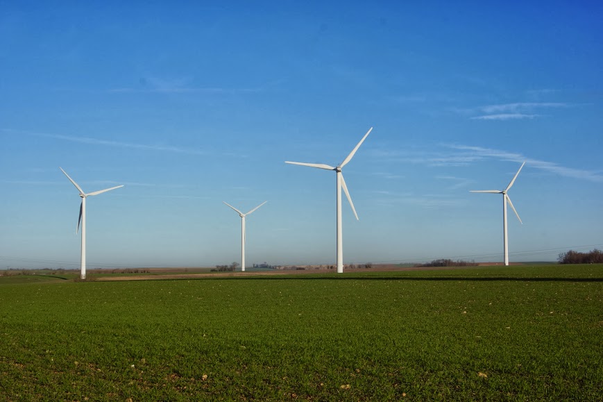 majestueuses éoliennes