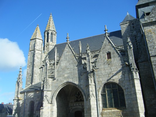 la collégiale St Aubin