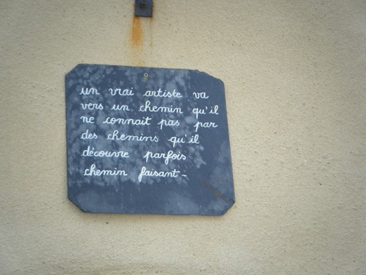 un peu de sagesse, encore !