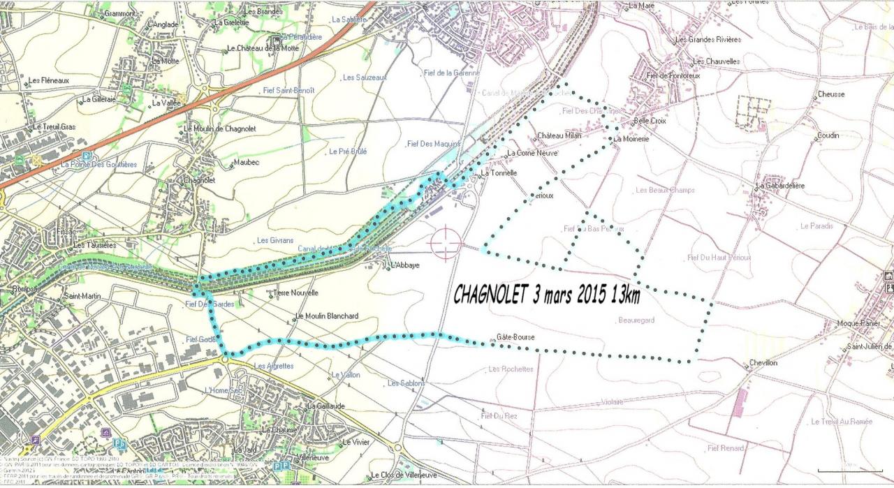 Chagnolet 3 mars 2015 13km