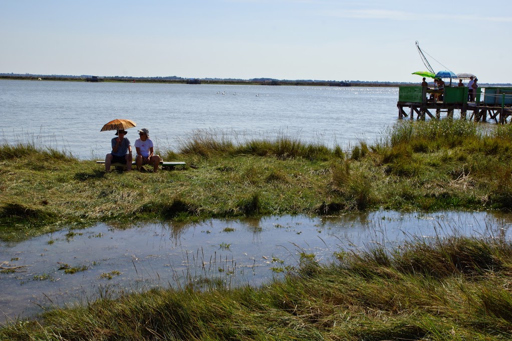 la marée remonte dans l'estuaire