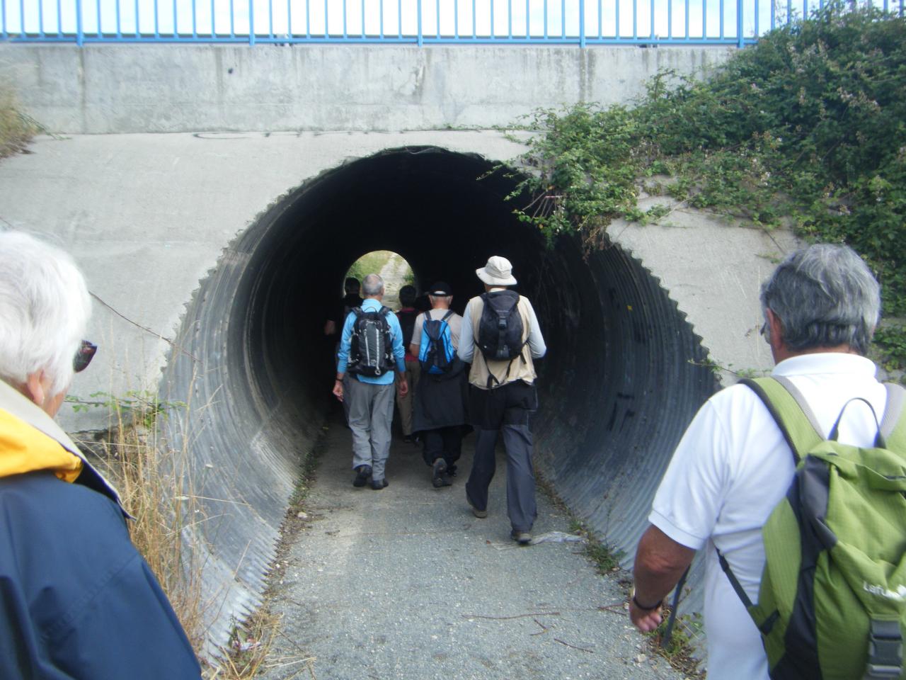 premier passage par le boviduc