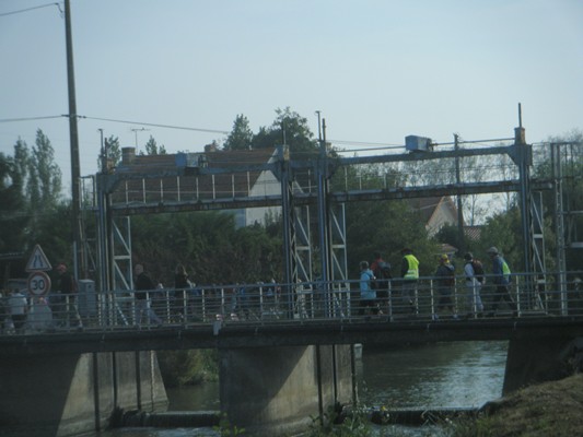 passage de l'écluse