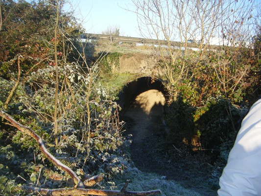 passage sous le boviduc