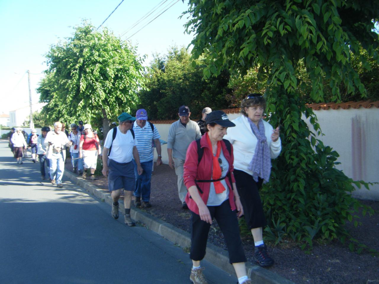 en chemin de Fouras à SLP