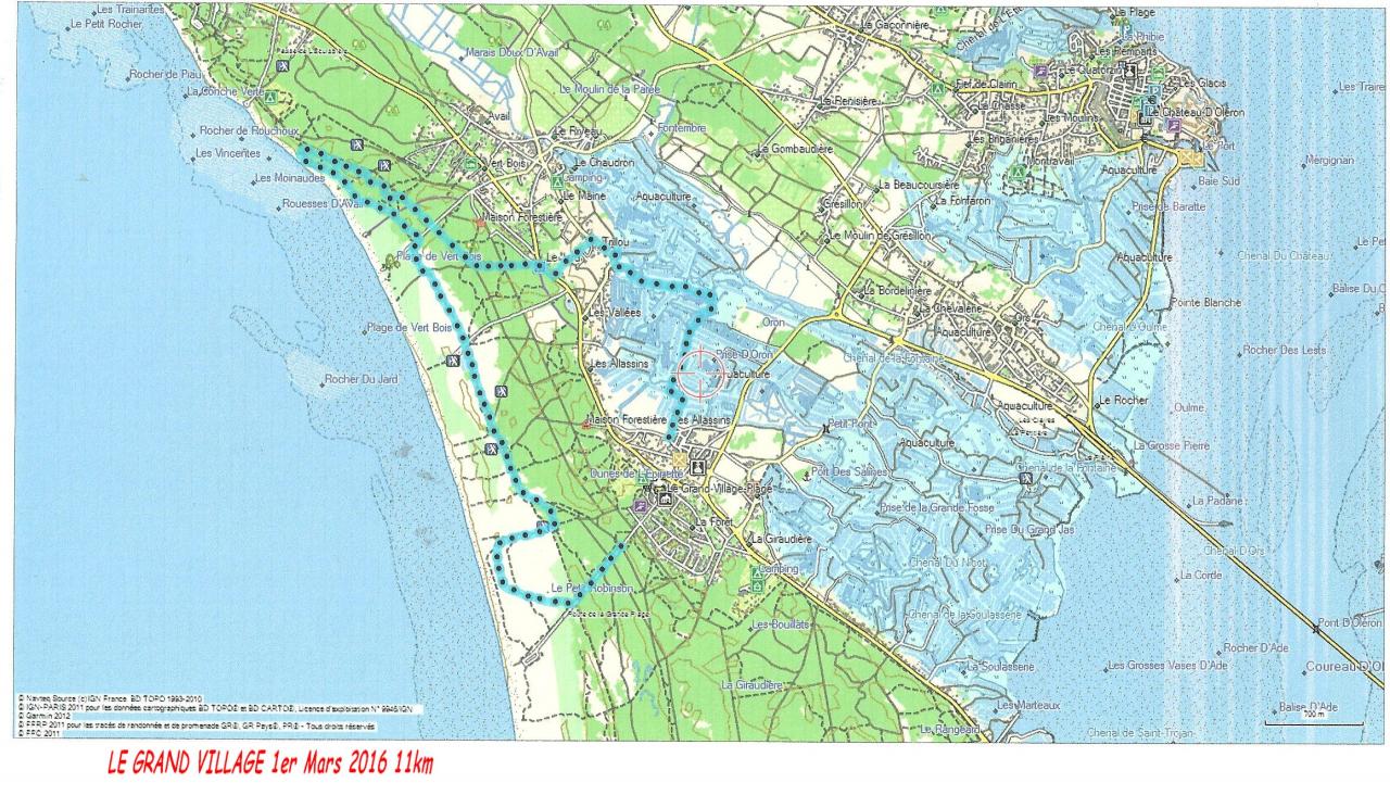 Le Grand Village 01-03-16  11km