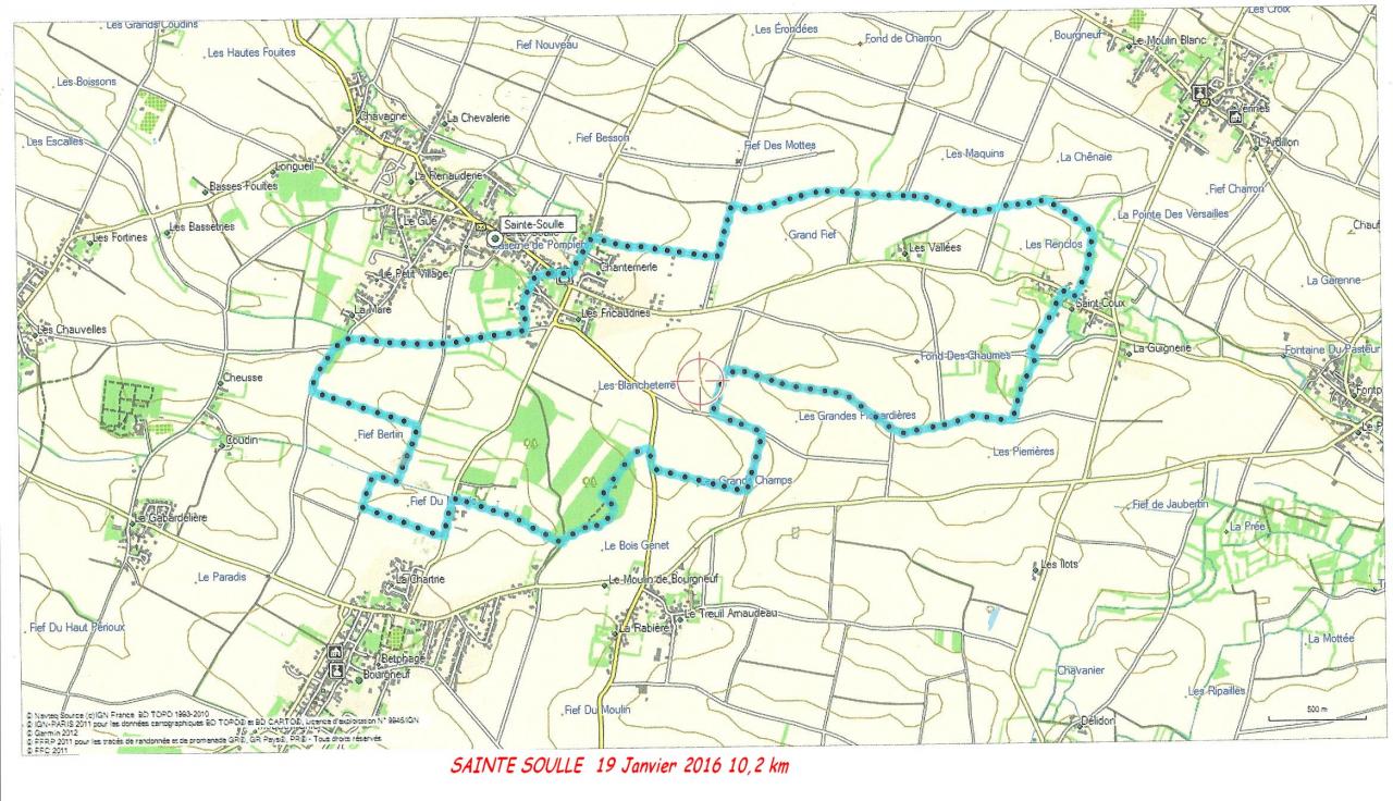 Sainte-Soulle-19-01-16 10.2 km